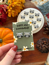 Load image into Gallery viewer, Raccoon Studs