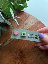 Load image into Gallery viewer, Mix and Match Marshmallow Charm Studs