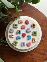 Load image into Gallery viewer, Mix and Match Marshmallow Charm Studs