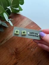 Load image into Gallery viewer, Mix and Match Marshmallow Charm Studs