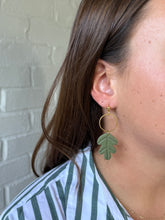 Load image into Gallery viewer, Oaklee Leaf Dangles