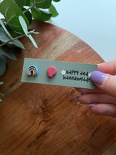 Load image into Gallery viewer, Mix and Match Marshmallow Charm Studs