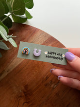 Load image into Gallery viewer, Mix and Match Marshmallow Charm Studs