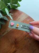 Load image into Gallery viewer, Mix and Match Marshmallow Charm Studs