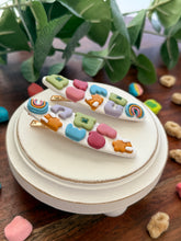 Load image into Gallery viewer, Marshmallow Charm Hair Clip