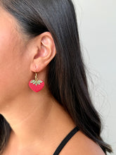 Load image into Gallery viewer, Strawberry Heart Dangles