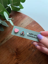 Load image into Gallery viewer, Mix and Match Marshmallow Charm Studs