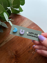 Load image into Gallery viewer, Mix and Match Marshmallow Charm Studs