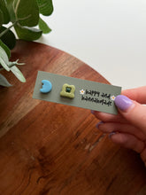 Load image into Gallery viewer, Mix and Match Marshmallow Charm Studs