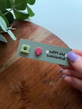 Load image into Gallery viewer, Mix and Match Marshmallow Charm Studs