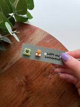 Load image into Gallery viewer, Mix and Match Marshmallow Charm Studs