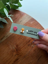 Load image into Gallery viewer, Mix and Match Marshmallow Charm Studs