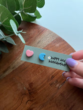 Load image into Gallery viewer, Mix and Match Marshmallow Charm Studs