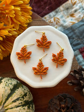 Load image into Gallery viewer, Maple Leaf Dangles