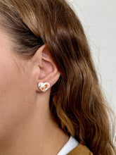 Load image into Gallery viewer, Abigail Heart Studs