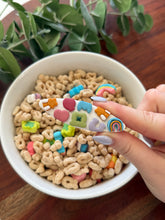 Load image into Gallery viewer, Marshmallow Charm Hair Clip