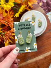 Load image into Gallery viewer, Iced Matcha Dangles