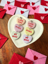 Load image into Gallery viewer, Conversation Heart Dangles