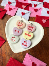 Load image into Gallery viewer, Conversation Heart Dangles