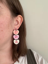 Load image into Gallery viewer, Conversation Heart Dangles