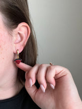 Load image into Gallery viewer, Watermelon Huggie Hoops