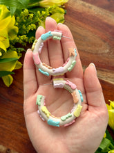 Load image into Gallery viewer, Marshmallow Bunny Hoops