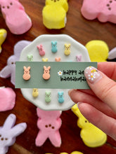 Load image into Gallery viewer, Mini Marshmallow Bunny Studs
