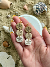 Load image into Gallery viewer, Sand Dollar Dangles