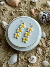 Load image into Gallery viewer, Plumeria Dangles
