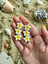 Load image into Gallery viewer, Plumeria Dangles