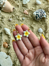 Load image into Gallery viewer, Plumeria Dangles