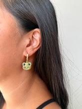 Load image into Gallery viewer, Froggie Huggie Hoops