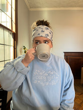 Load image into Gallery viewer, Cozy Girl Embroidered Crewneck