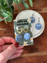 Load image into Gallery viewer, Flower Power Huggie Hoops