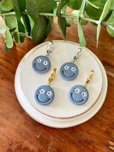 Load image into Gallery viewer, Flower Power Huggie Hoops