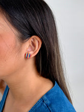 Load image into Gallery viewer, Rainbow Heart Studs