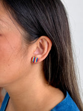 Load image into Gallery viewer, Rainbow Heart Studs