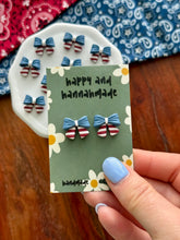Load image into Gallery viewer, Betsy Bow Studs