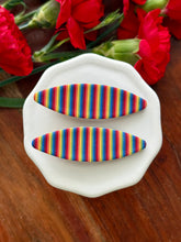 Load image into Gallery viewer, Rainbow Hair Clip