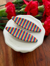 Load image into Gallery viewer, Rainbow Hair Clip