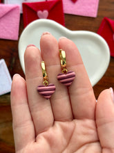 Load image into Gallery viewer, Cupid Huggie Hoops