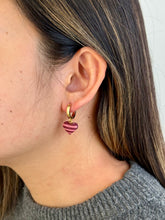 Load image into Gallery viewer, Cupid Huggie Hoops