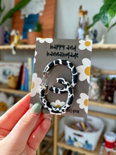 Load image into Gallery viewer, Cow Print Hoops