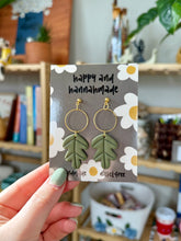 Load image into Gallery viewer, Oaklee Leaf Dangles