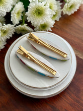 Load image into Gallery viewer, Marshmallow Charm Hair Clip