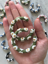 Load image into Gallery viewer, Floral Hoops