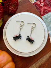 Load image into Gallery viewer, Miss Muffet Spider Dangles
