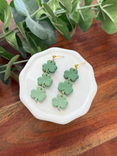Load image into Gallery viewer, Shamrock Dangles
