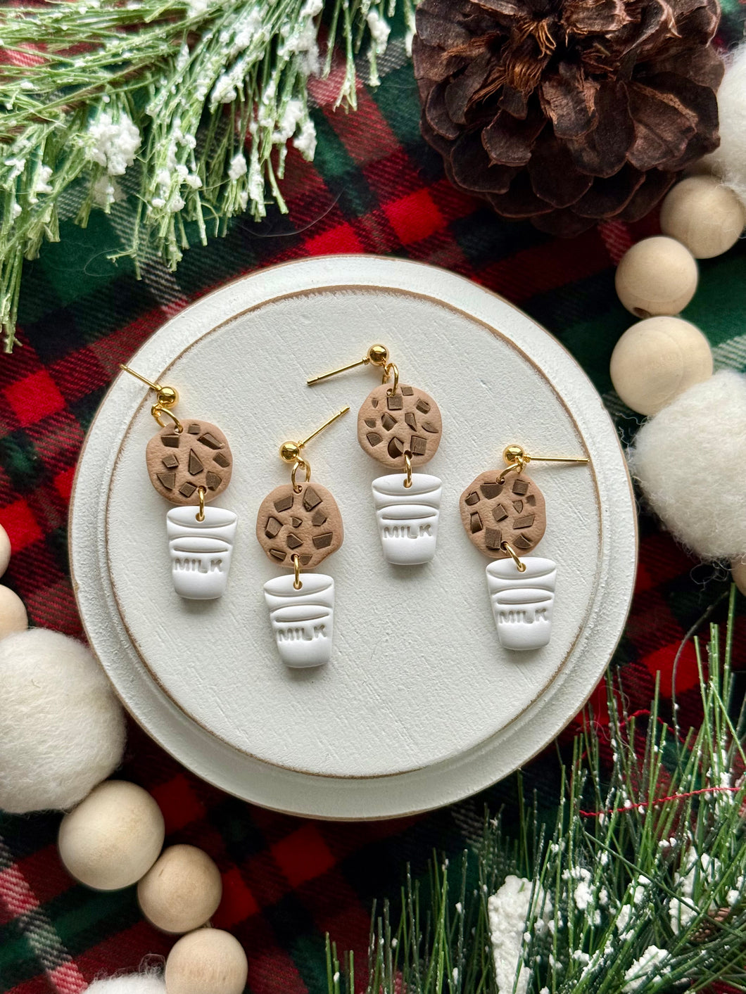 Milk & Cookies Dangles