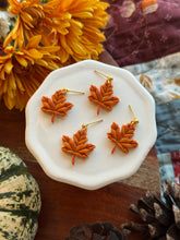 Load image into Gallery viewer, Maple Leaf Dangles
